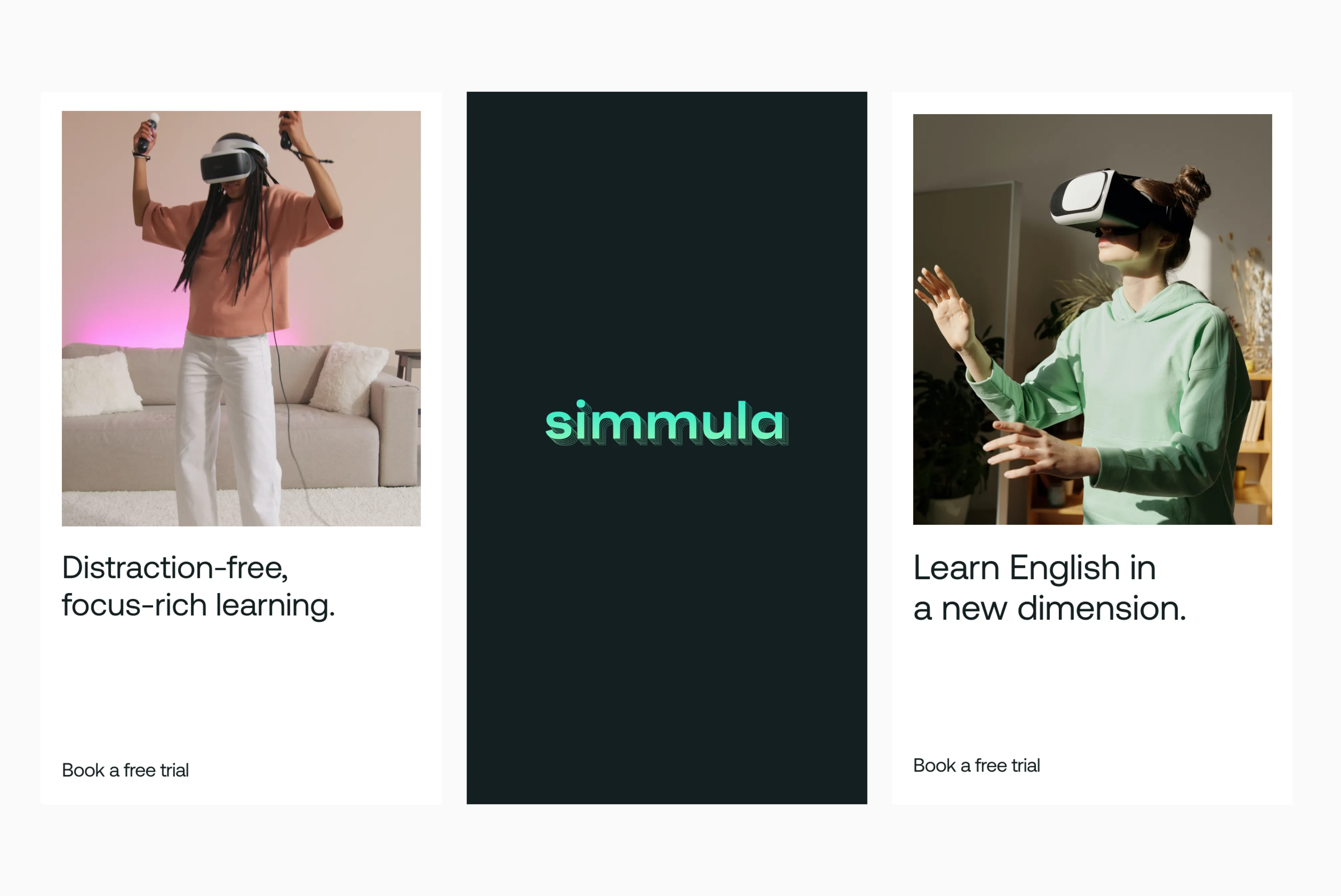 Simmula 3 social media posts