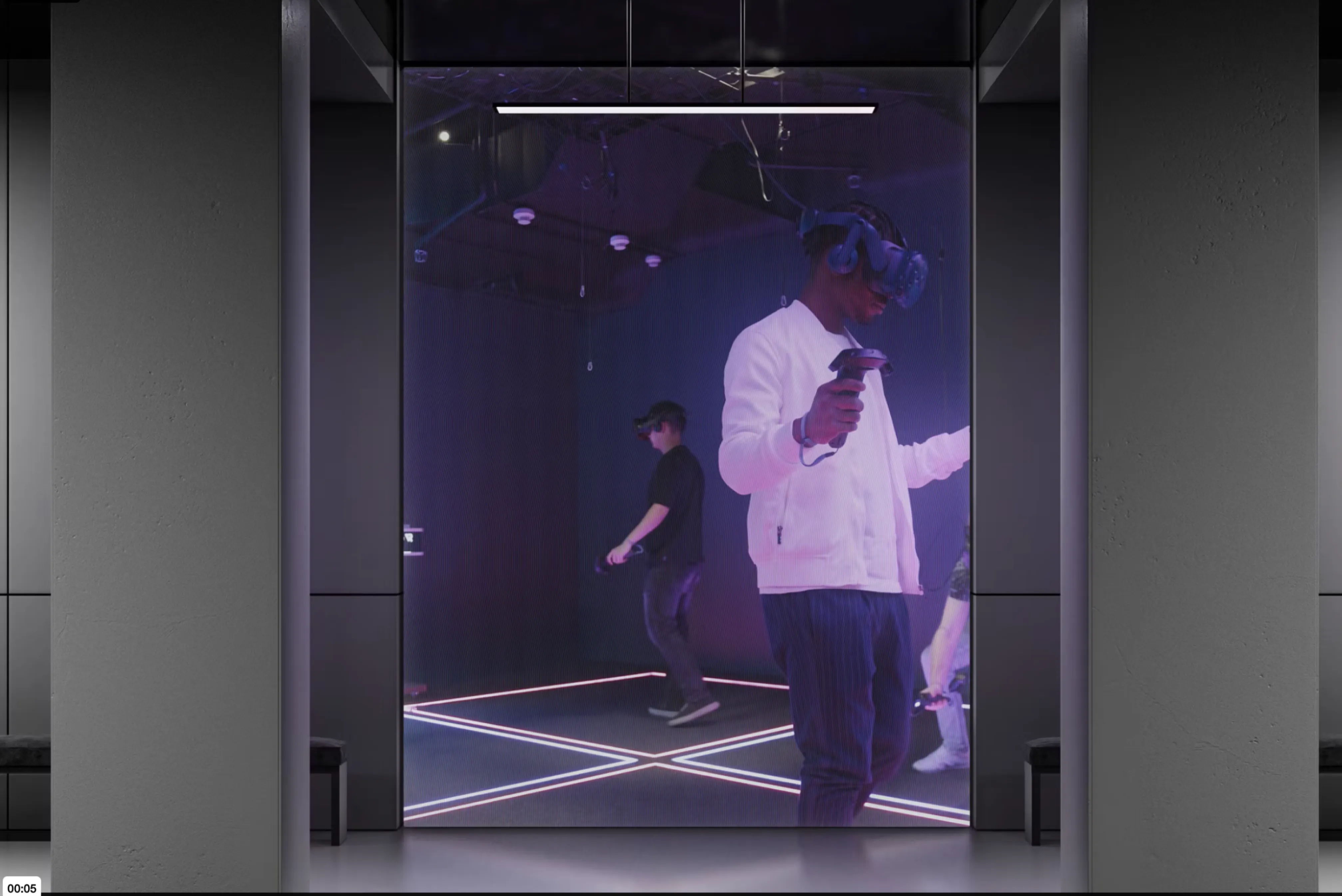 Simmula venue screen