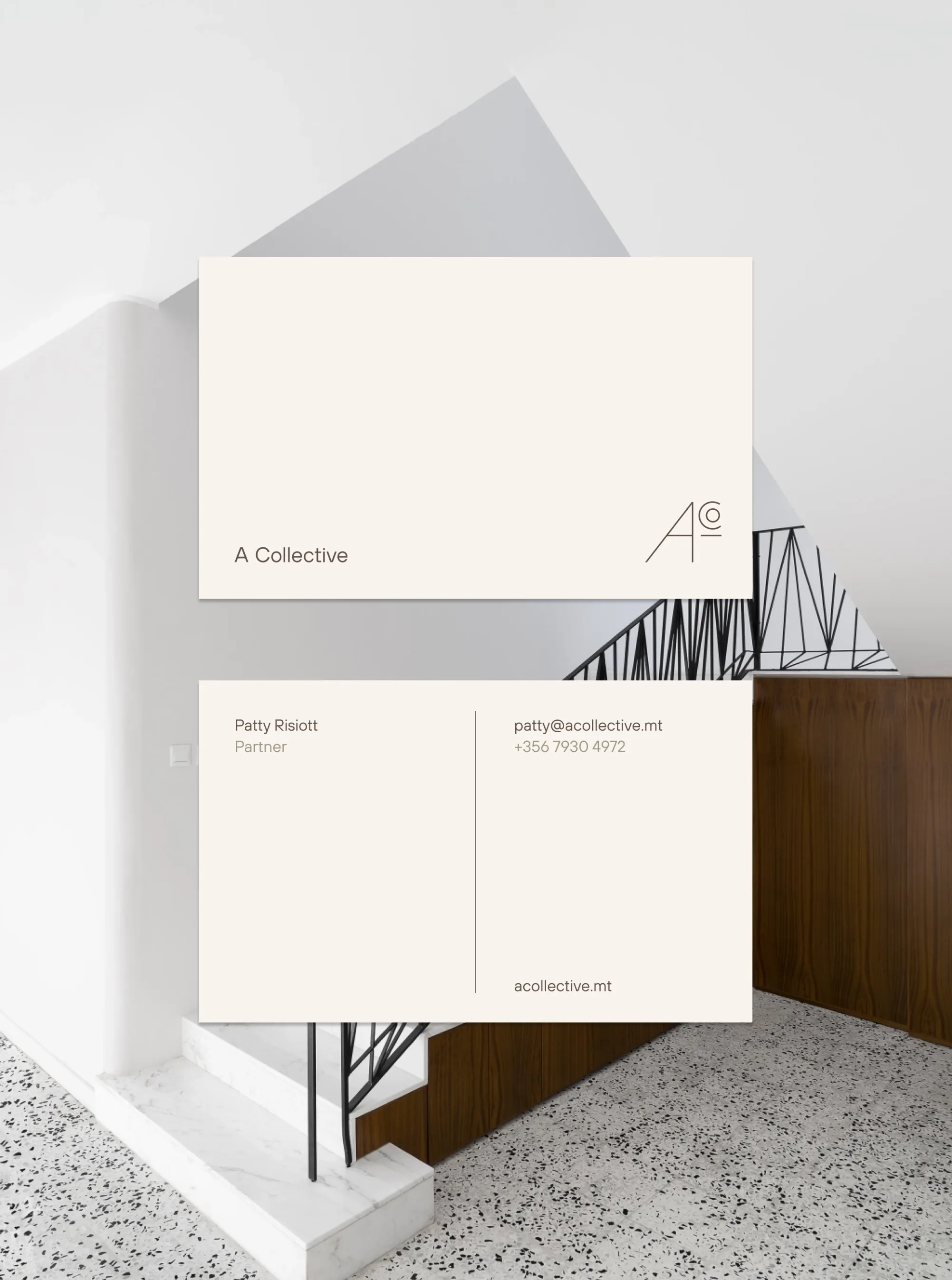 04 architecture branding business cards