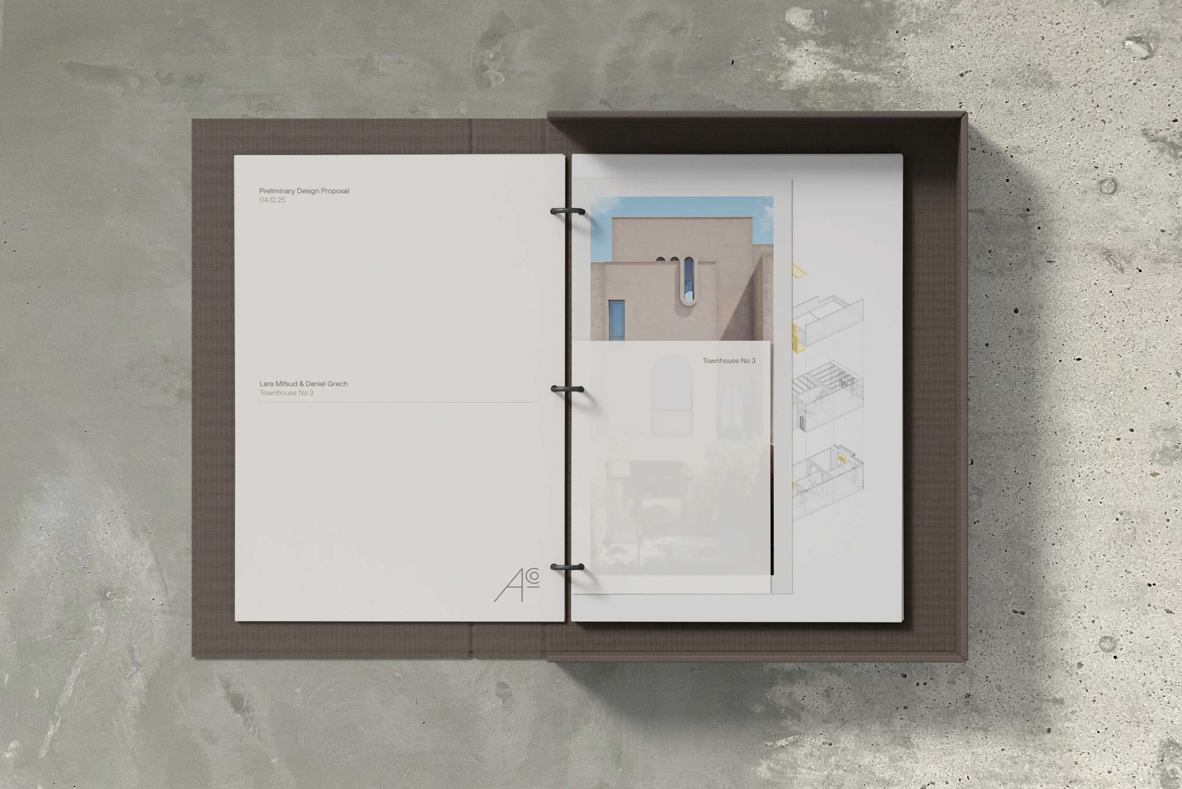 18 architecture branding binder