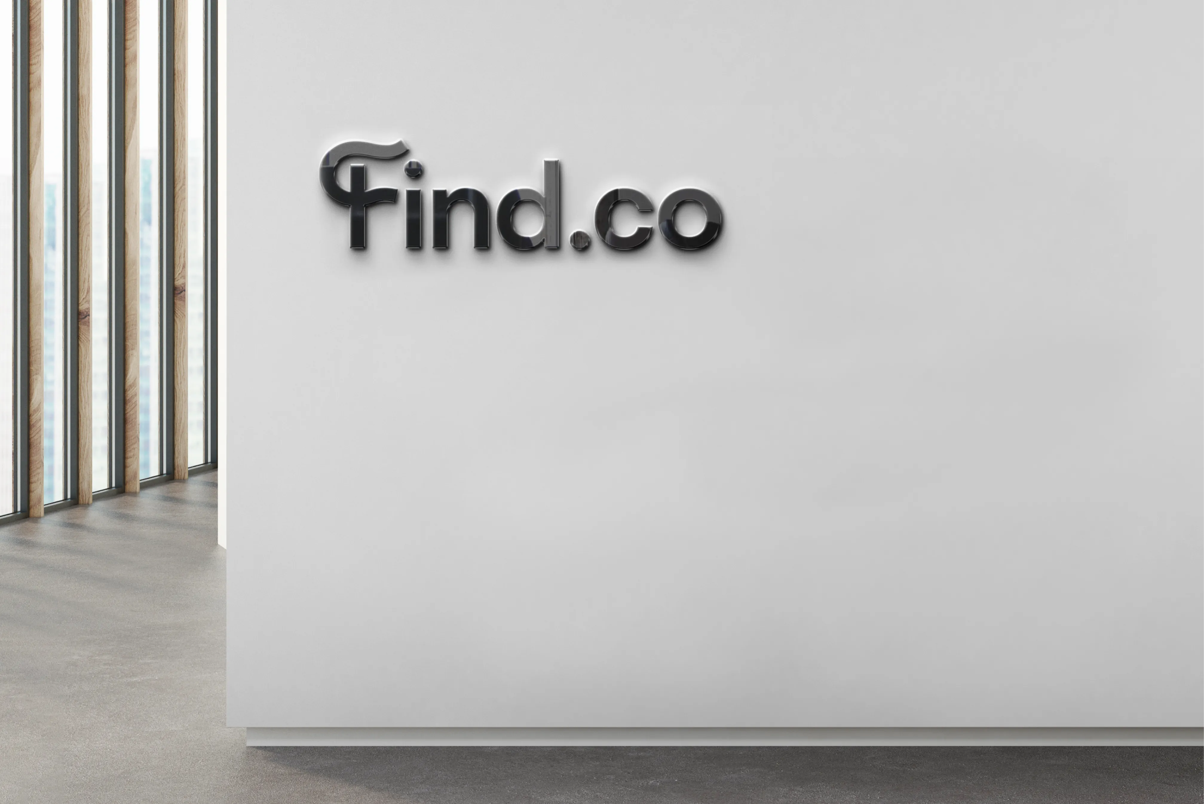 04 technology company branding logo wall