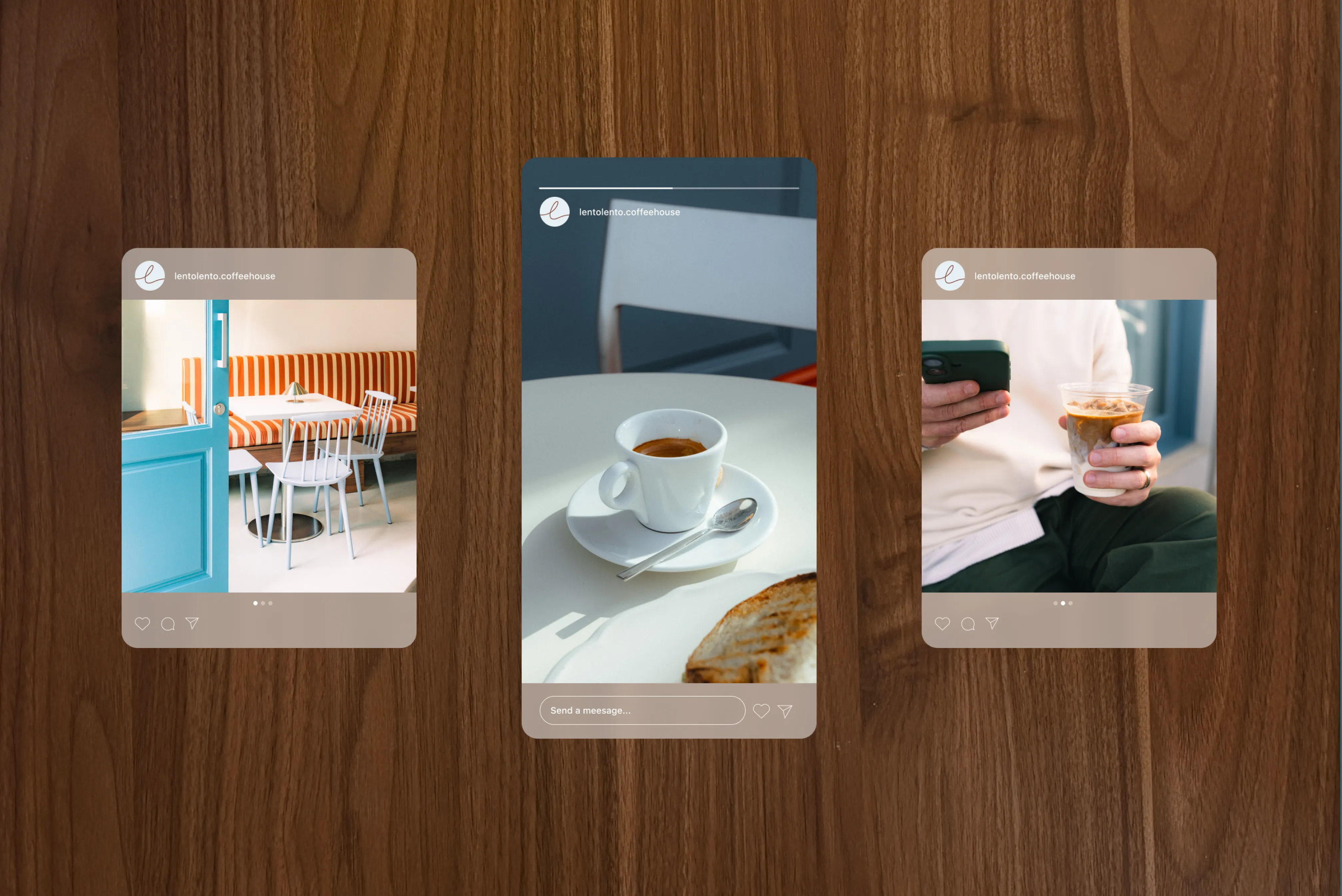 28 cafeteria branding instagram posts