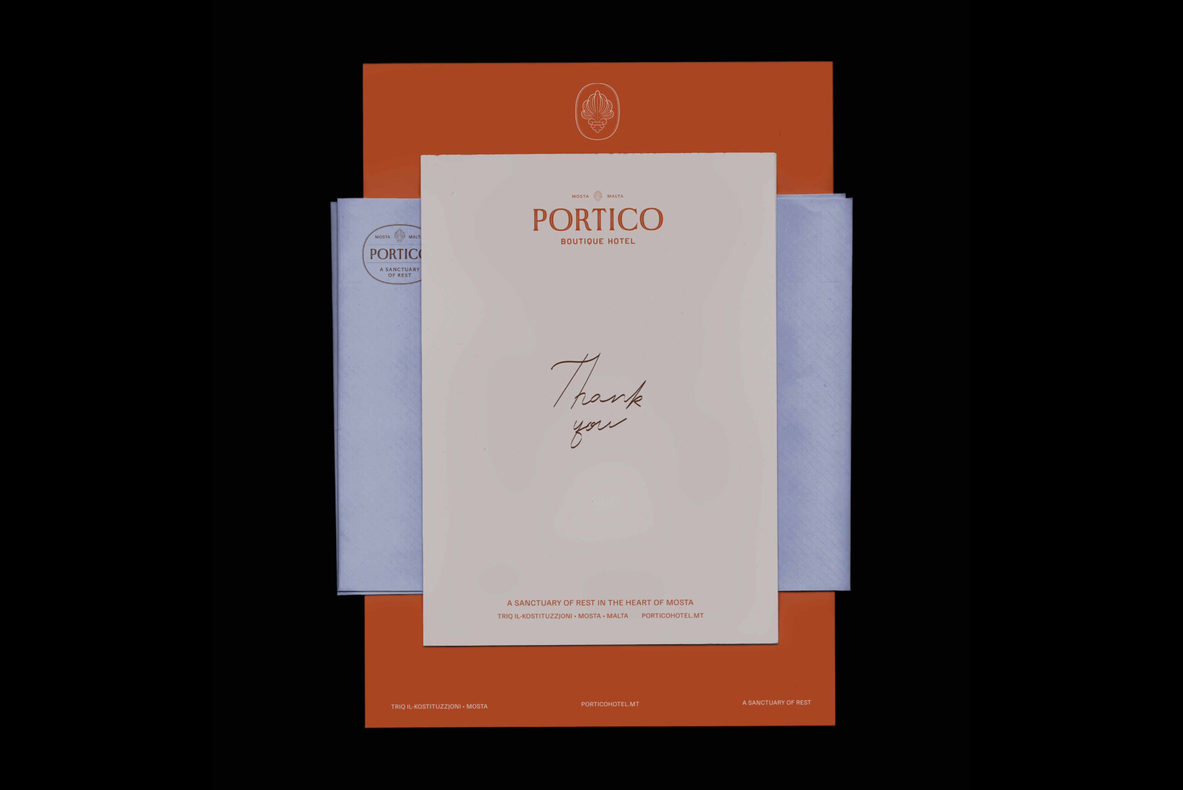 17 boutique hotel branding stationery