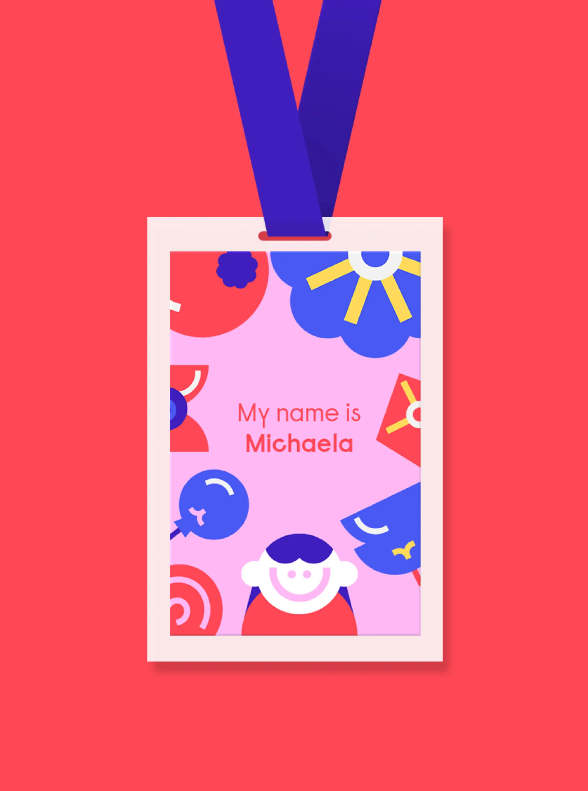14 childcare centre branding id card