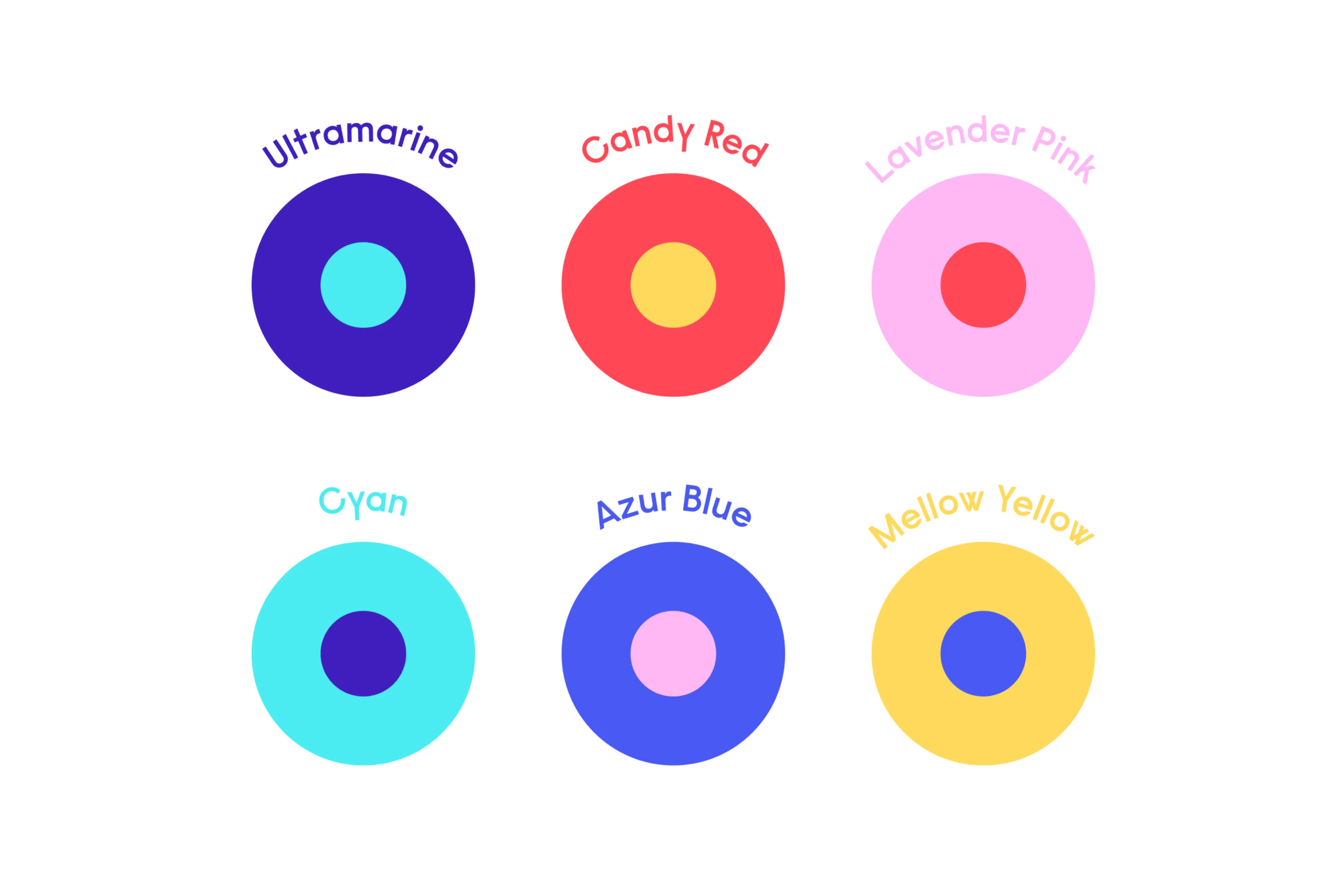 12 childcare centre branding colour palette