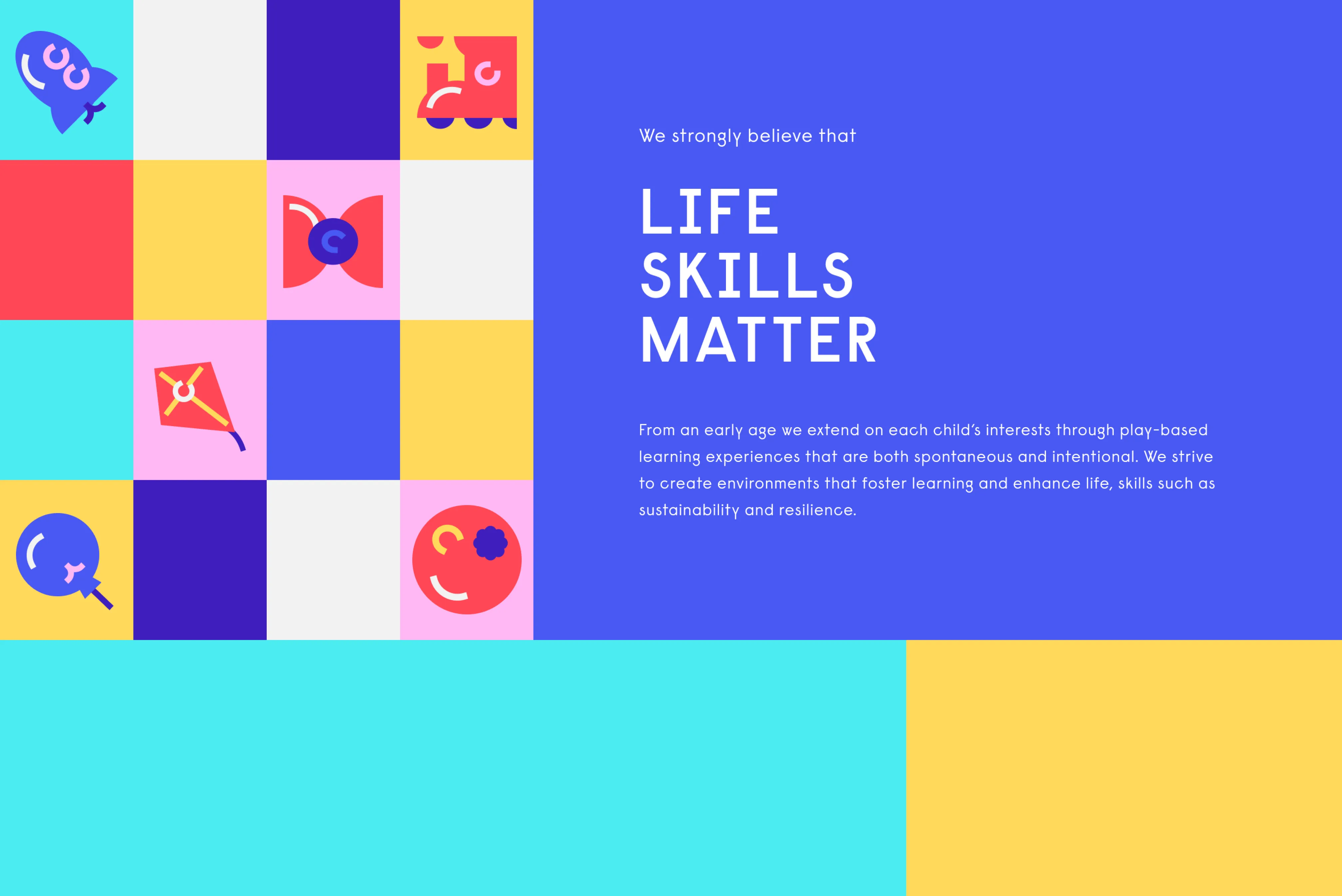 06 childcare centre branding typography